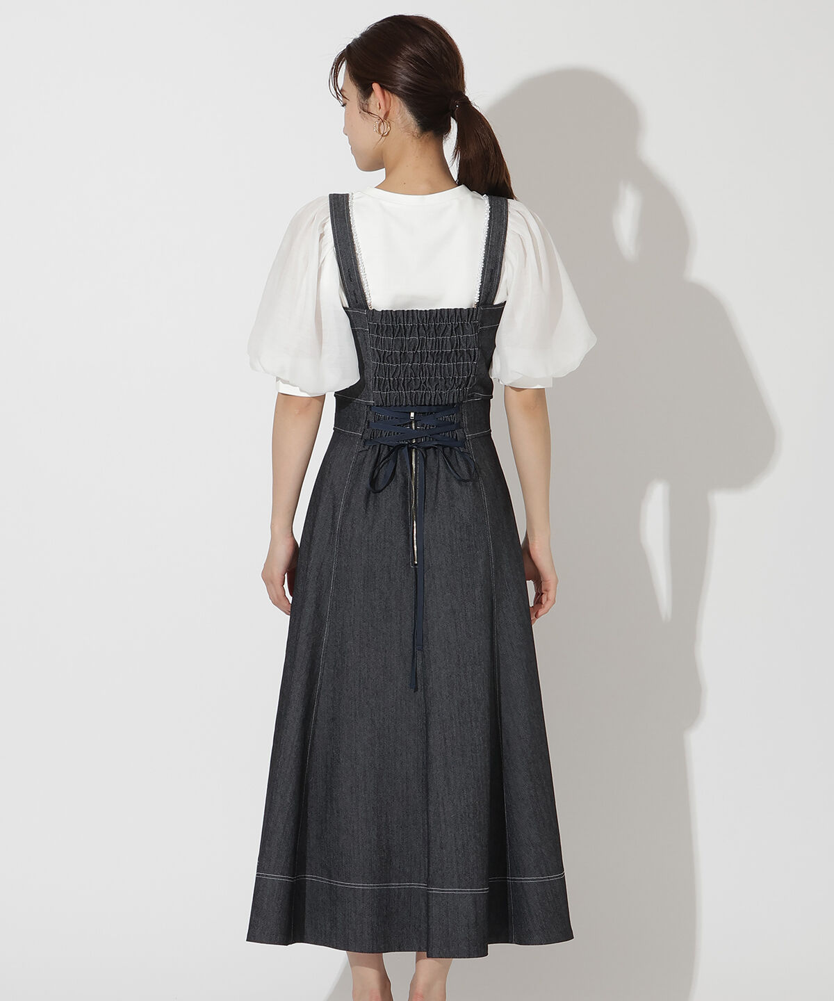 アンドクチュール「2wayデニムセットアップ」|ワンピース|