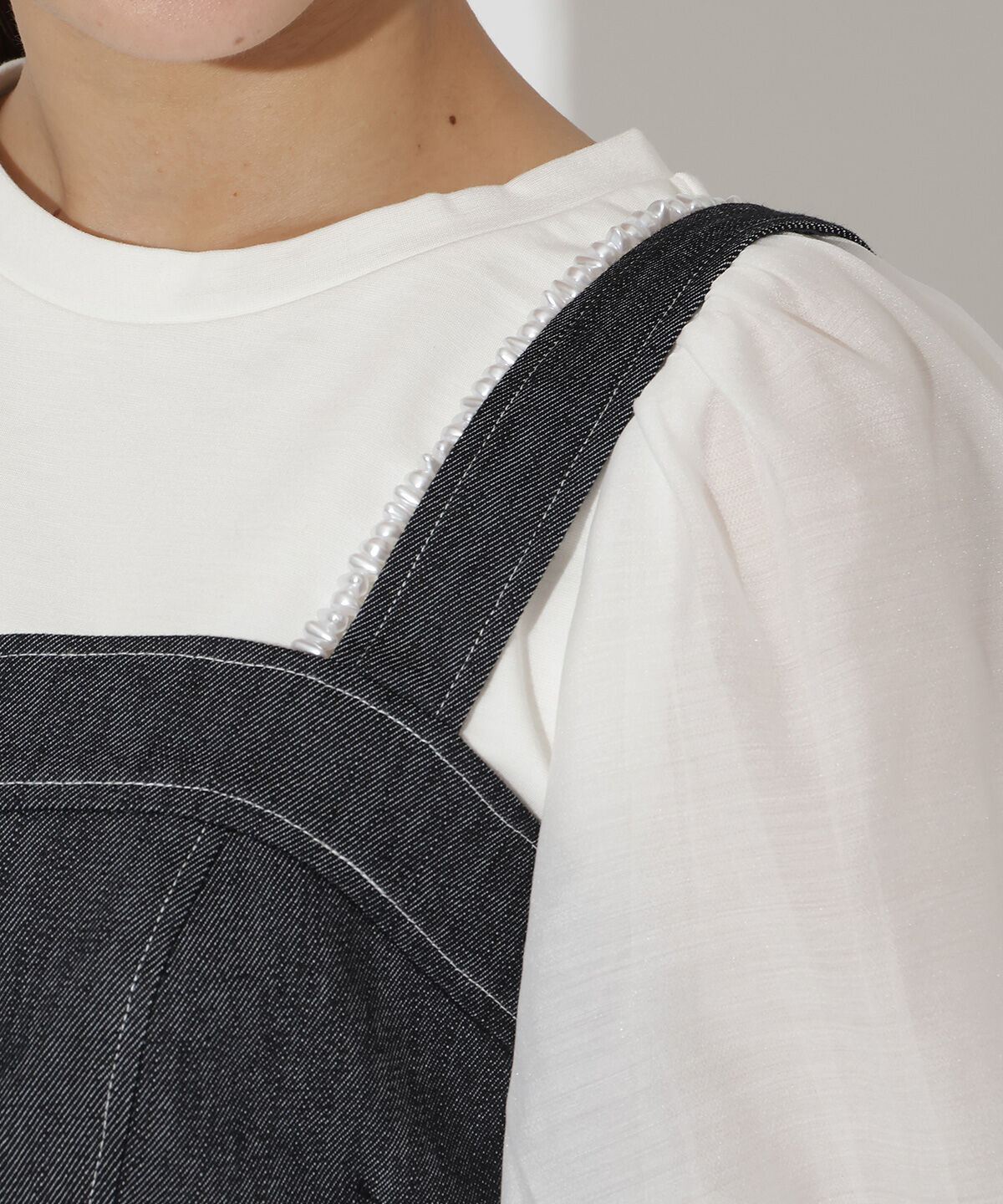 アンドクチュール「2wayデニムセットアップ」|ワンピース|