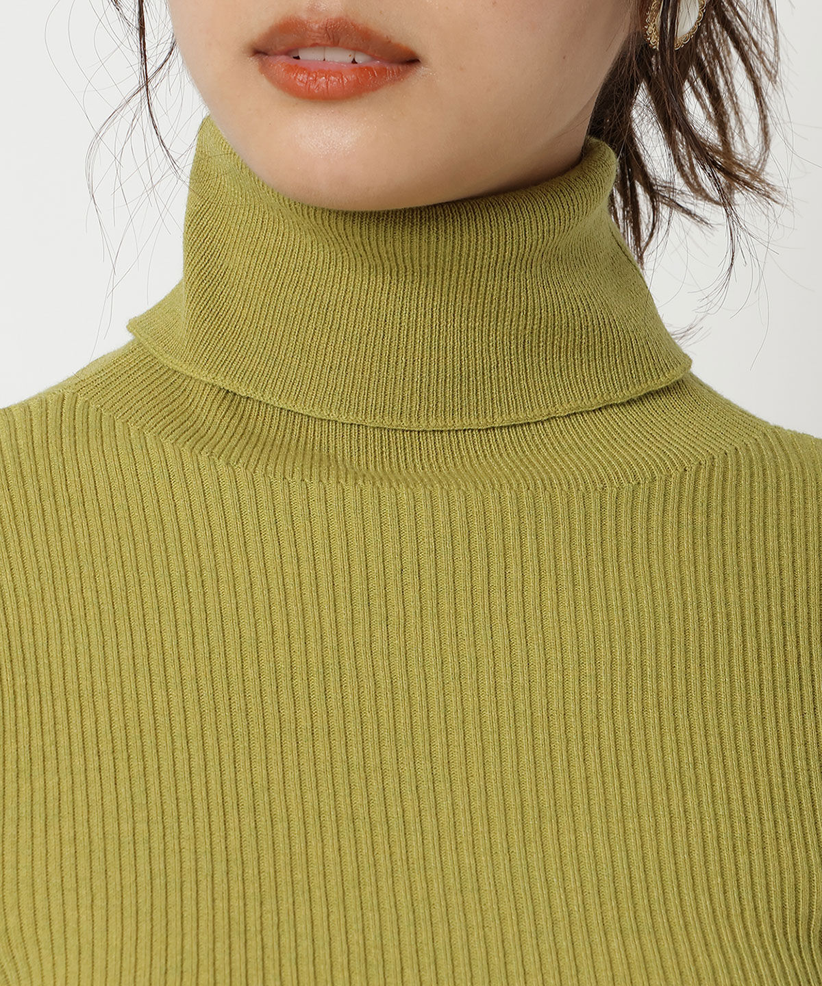 REDYAZEL「袖フレアタートルニット」|ニット・セーター|