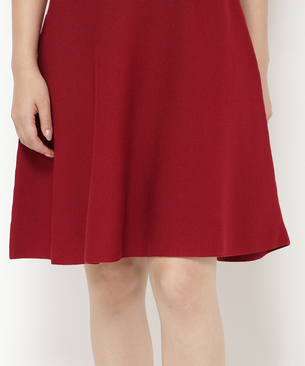 REDYAZEL「ニットポロミニワンピース」|ワンピース|