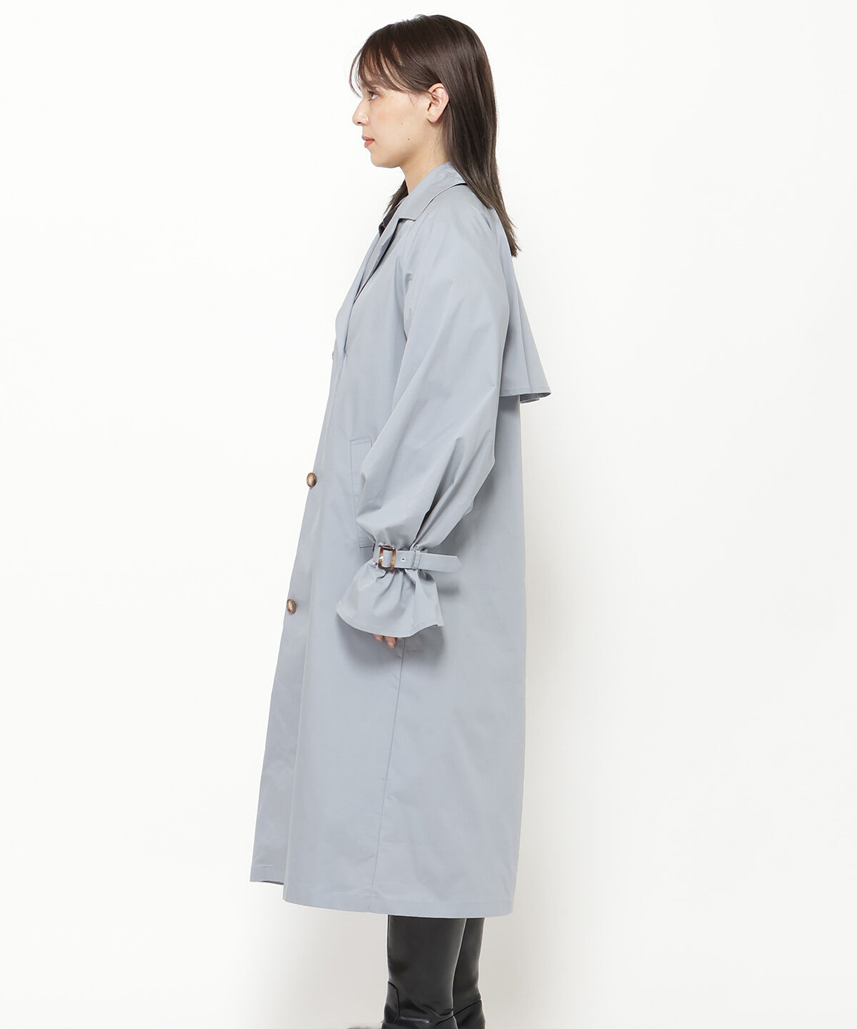 REDYAZEL「チェックライニングトレンチコート」|トレンチコート|