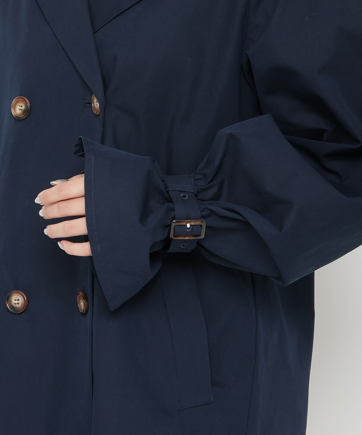 REDYAZEL「チェックライニングトレンチコート」|トレンチコート|