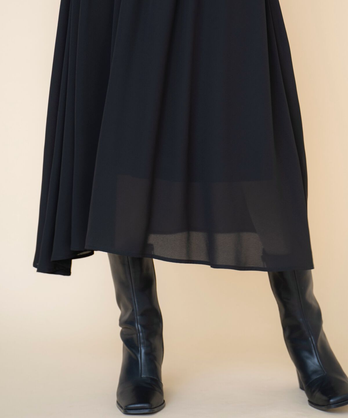 REDYAZEL「バイカラーフリルワンピース」|ワンピース|