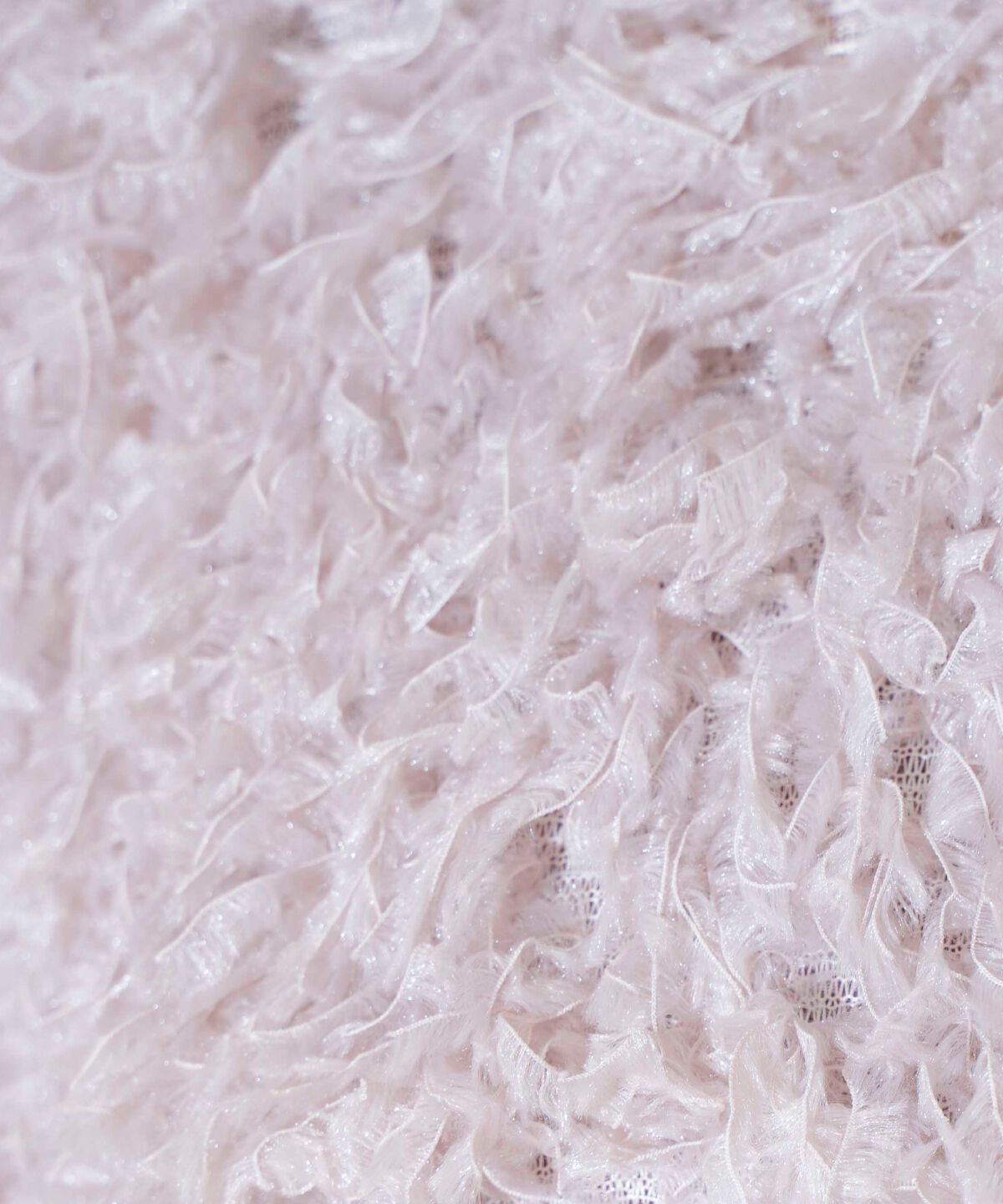 WILLSELECTION「リボンヤーンシャギーニット&times;ワンピース」|ワンピース|