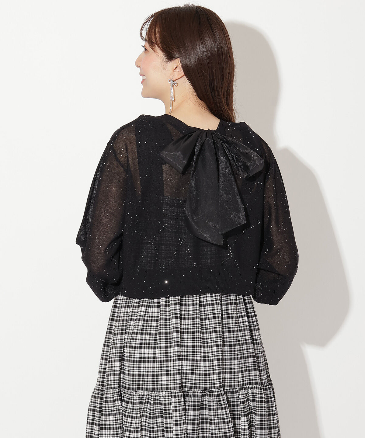 WILLSELECTION「スパンコールボレロ」|カーディガン|