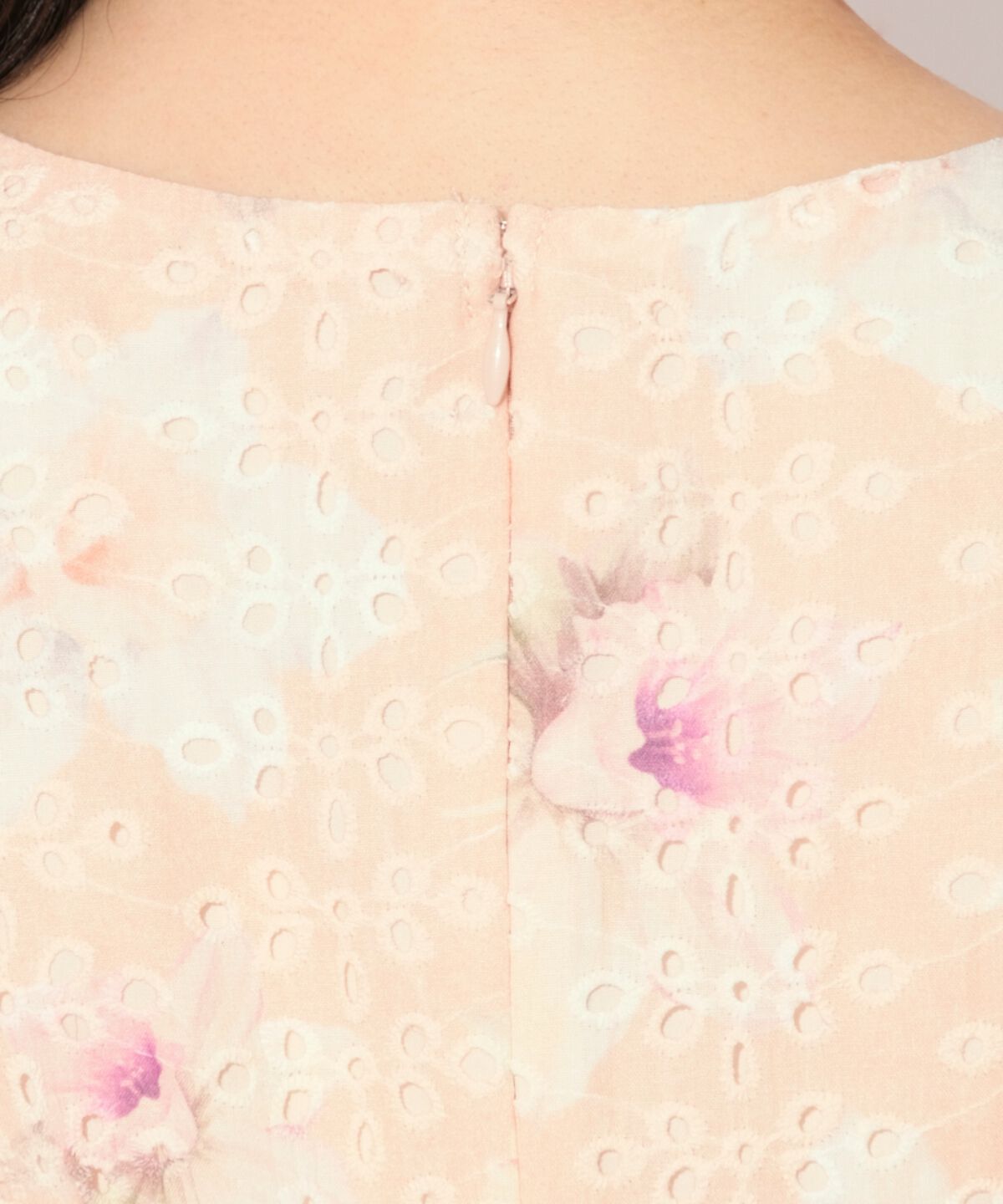 WILLSELECTION「レースフラワープリントワンピース」|ワンピース|