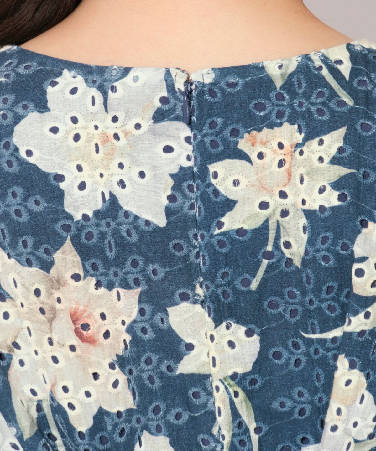 WILLSELECTION「レースフラワープリントワンピース」|ワンピース|