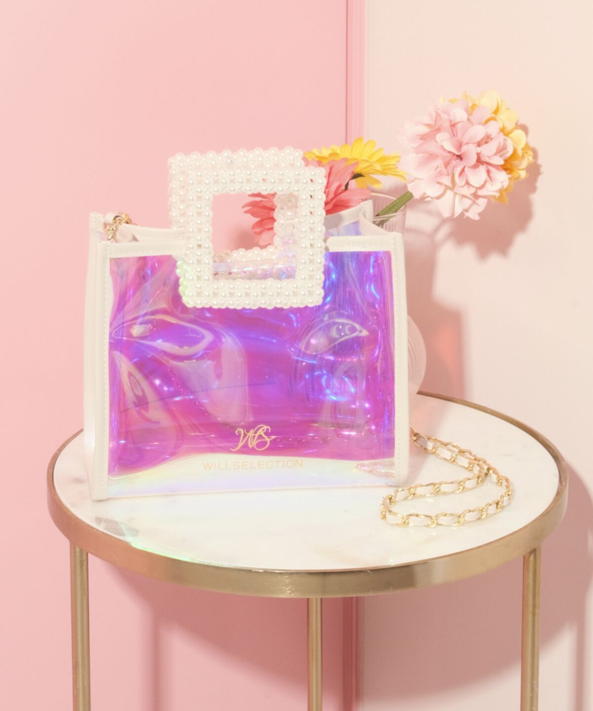 WILLSELECTION「パールハンドルオーロラバッグ」|ショルダー・メッセンジャー|