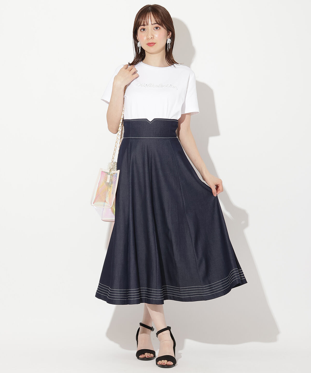 WILLSELECTION「パールロゴTシャツ」|Tシャツ・カットソー|