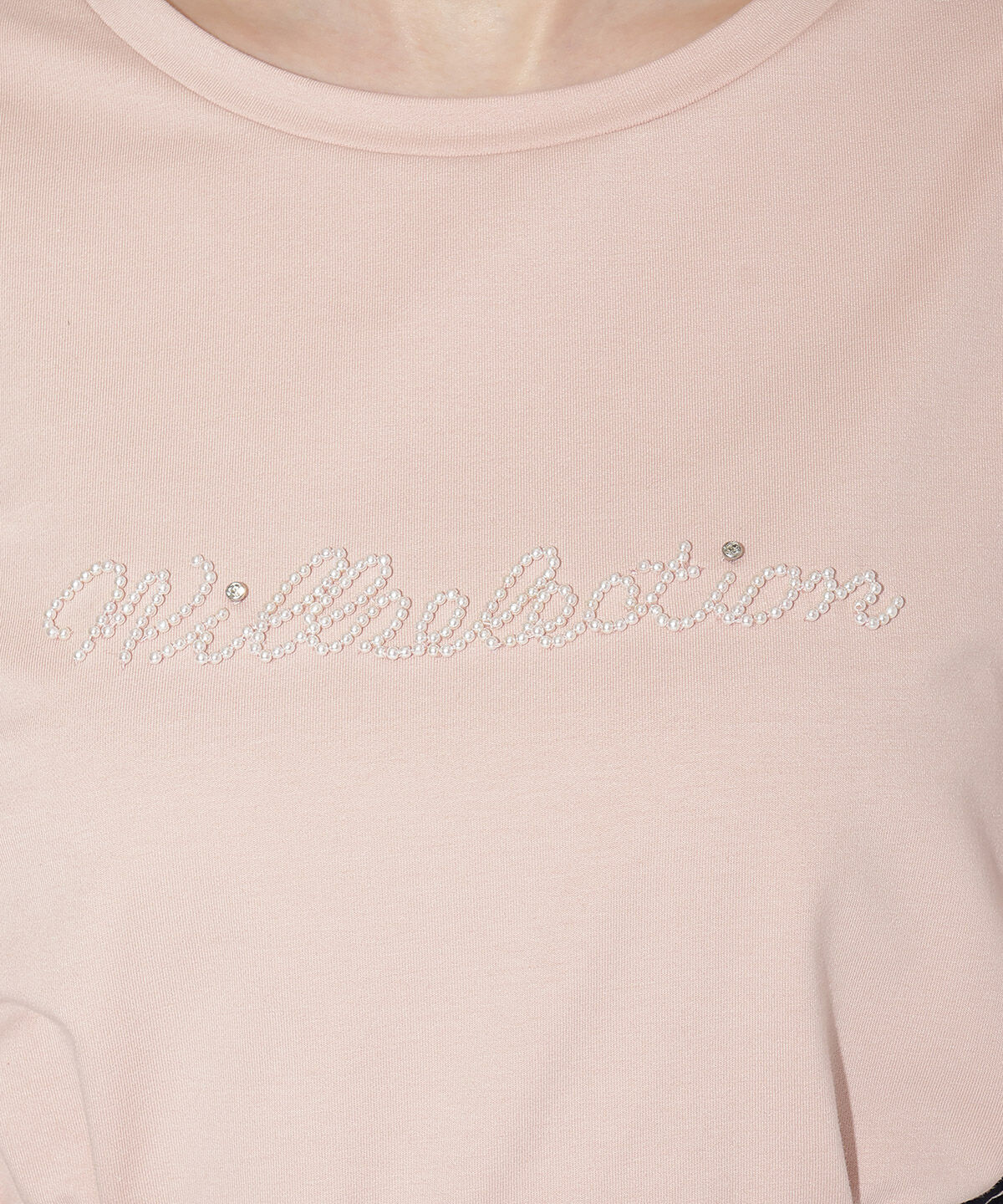 WILLSELECTION「パールロゴTシャツ」|Tシャツ・カットソー|