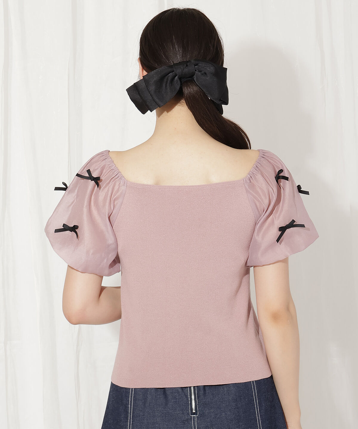 WILLSELECTION「ミニリボンニット」|ニット・セーター|