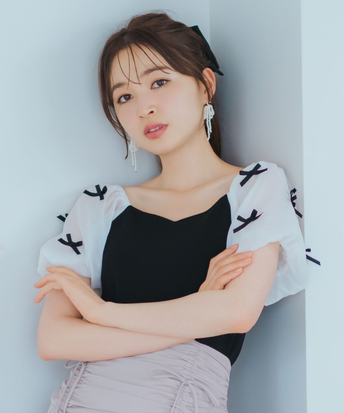 WILLSELECTION「ミニリボンニット」|ニット・セーター|