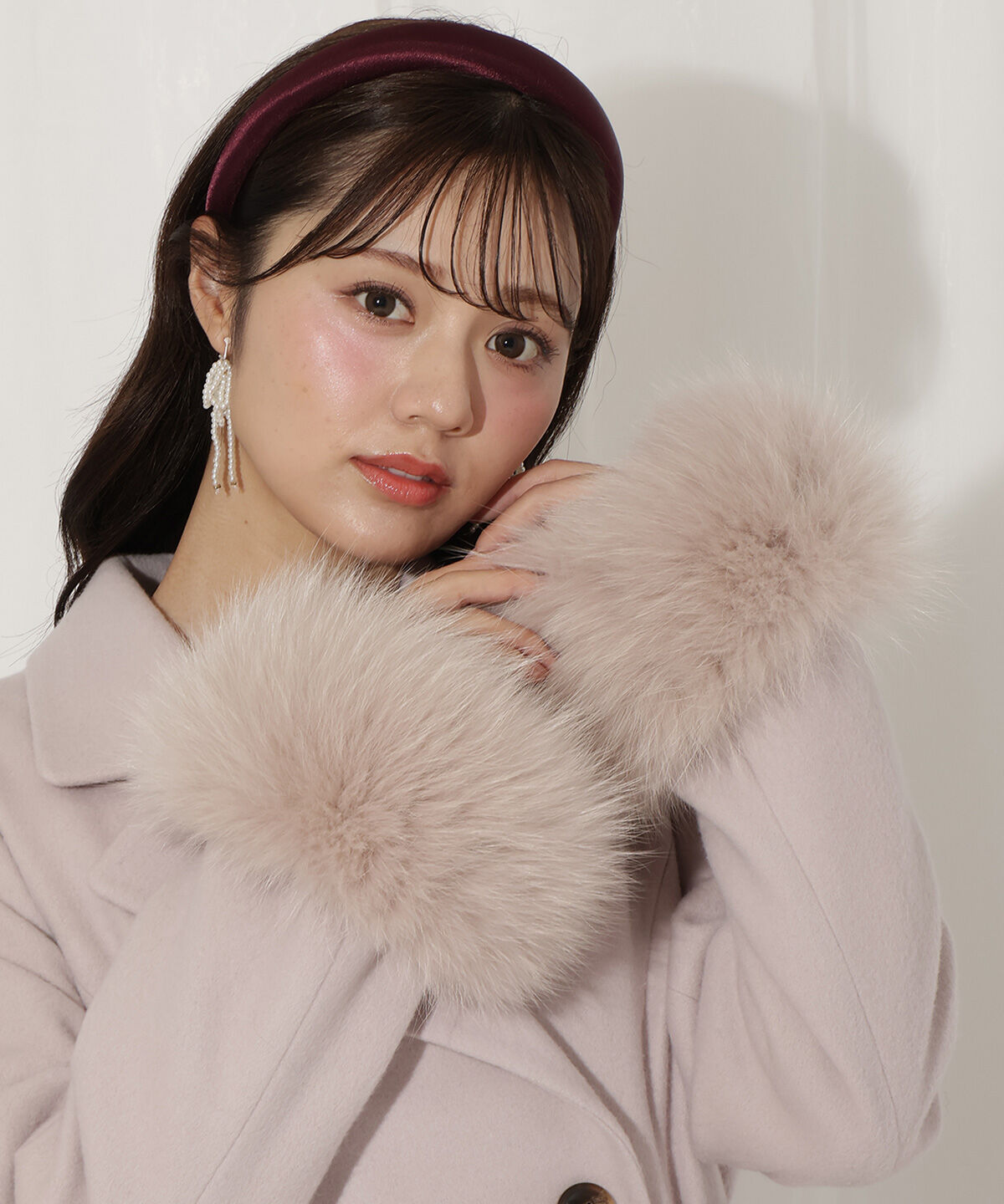 WILLSELECTION「FOXファー付きウールコート」|その他|