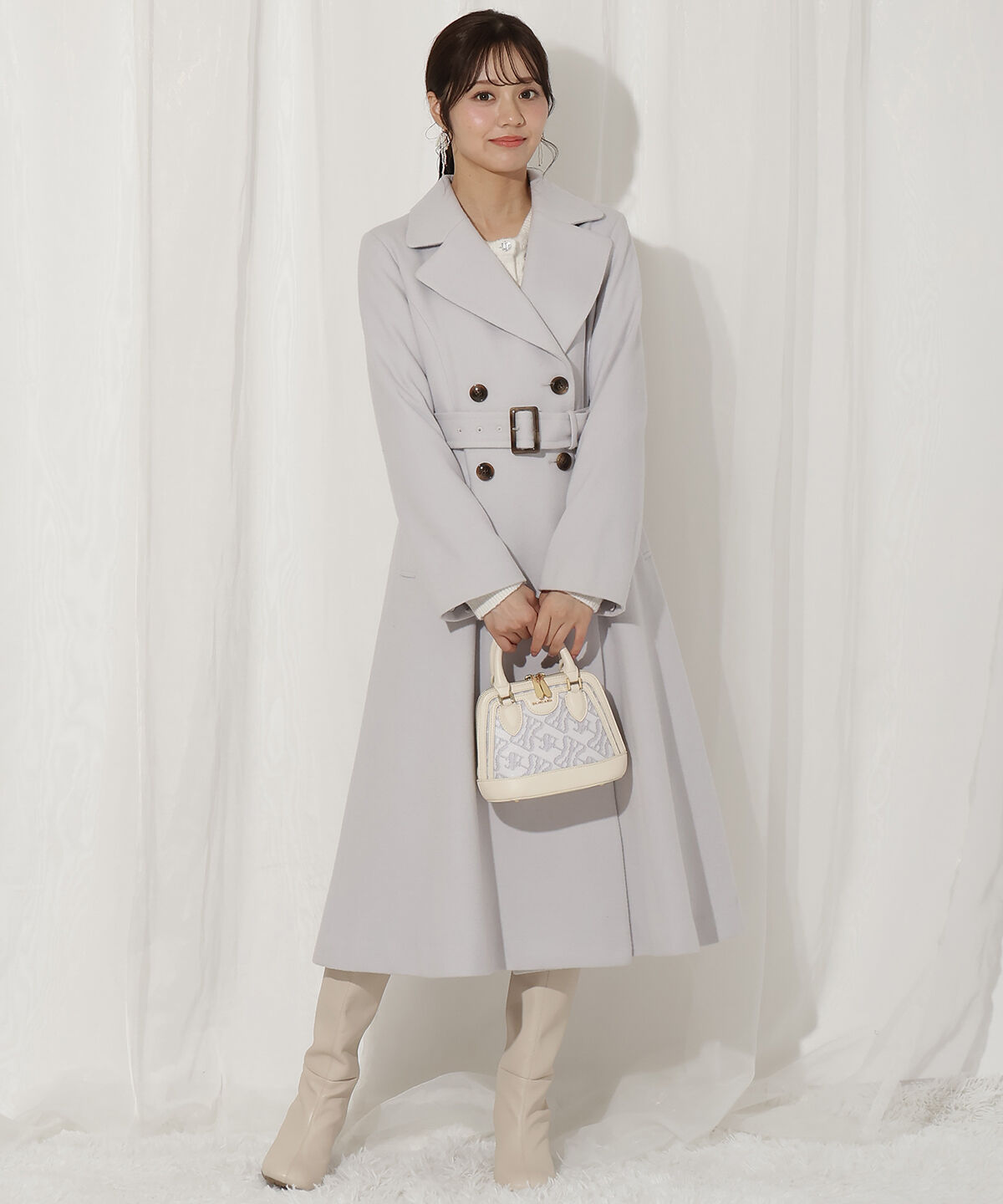 WILLSELECTION「FOXファー付きウールコート」|その他|