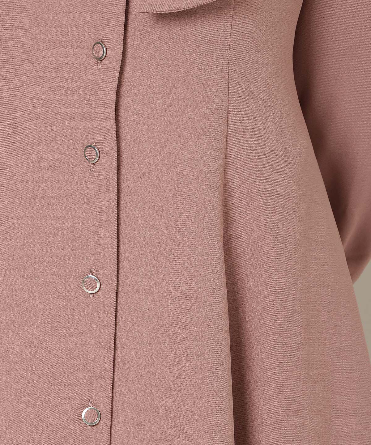 WILLSELECTION「リボンタイラッフルフレアワンピース」|ワンピース|