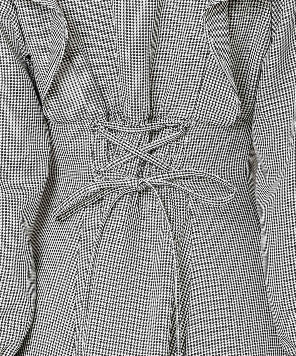 WILLSELECTION「リボンタイラッフルフレアワンピース」|ワンピース|