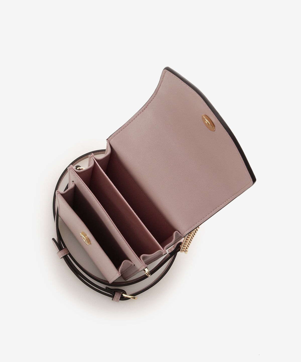 Samantha Thavasa Petit Choice「プリーツデザイン 財布付きスマホショルダー」|ショルダー・メッセンジャー|