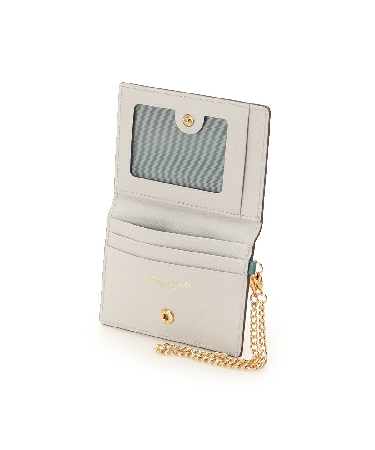 Samantha Thavasa Petit Choice「インサイドバイカラー パスケース」|定期入れ|