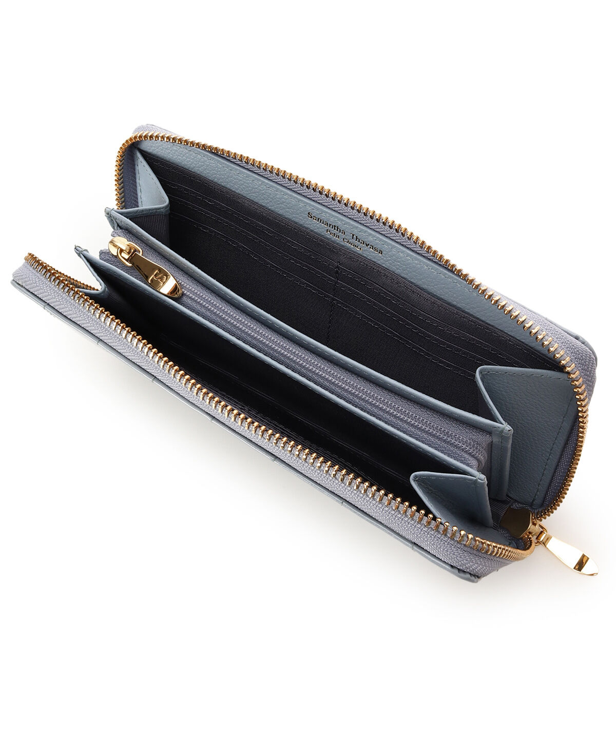 Samantha Thavasa Petit Choice「エナメルキルティング 長財布」|財布|