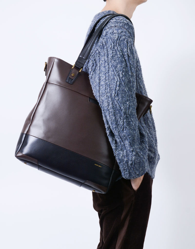 master-piece「Gloss 2WAYトートバッグ」|トートバッグ|チョコ