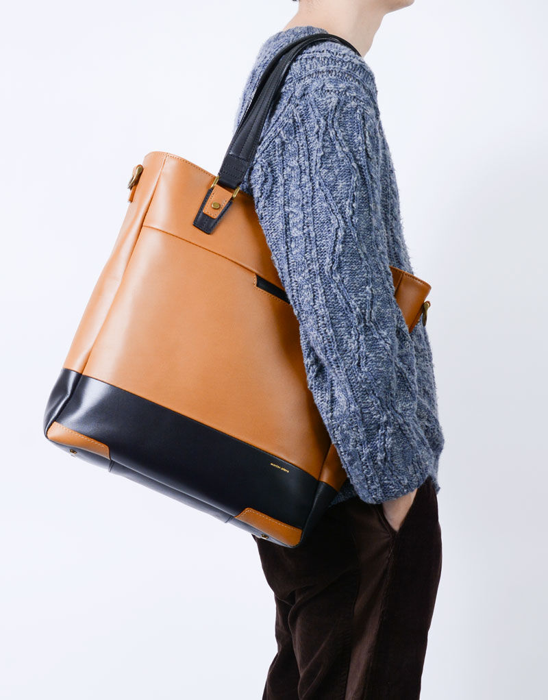 master-piece「Gloss 2WAYトートバッグ」|トートバッグ|キャメ