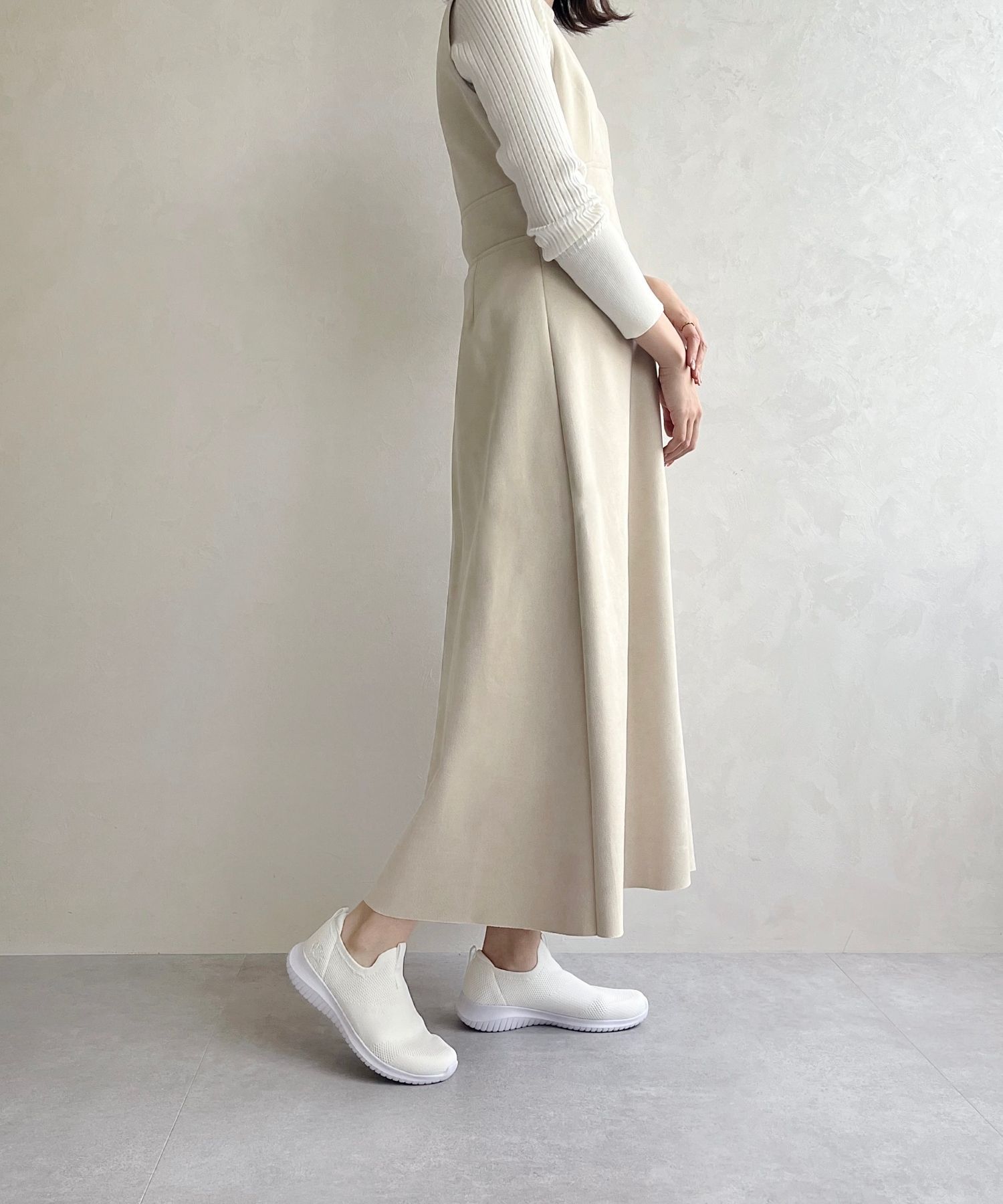 ORiental TRaffic「【累計19万足突破 】 ニット スニーカー /3709 柔らかい 伸縮性 軽量」|スニーカー|