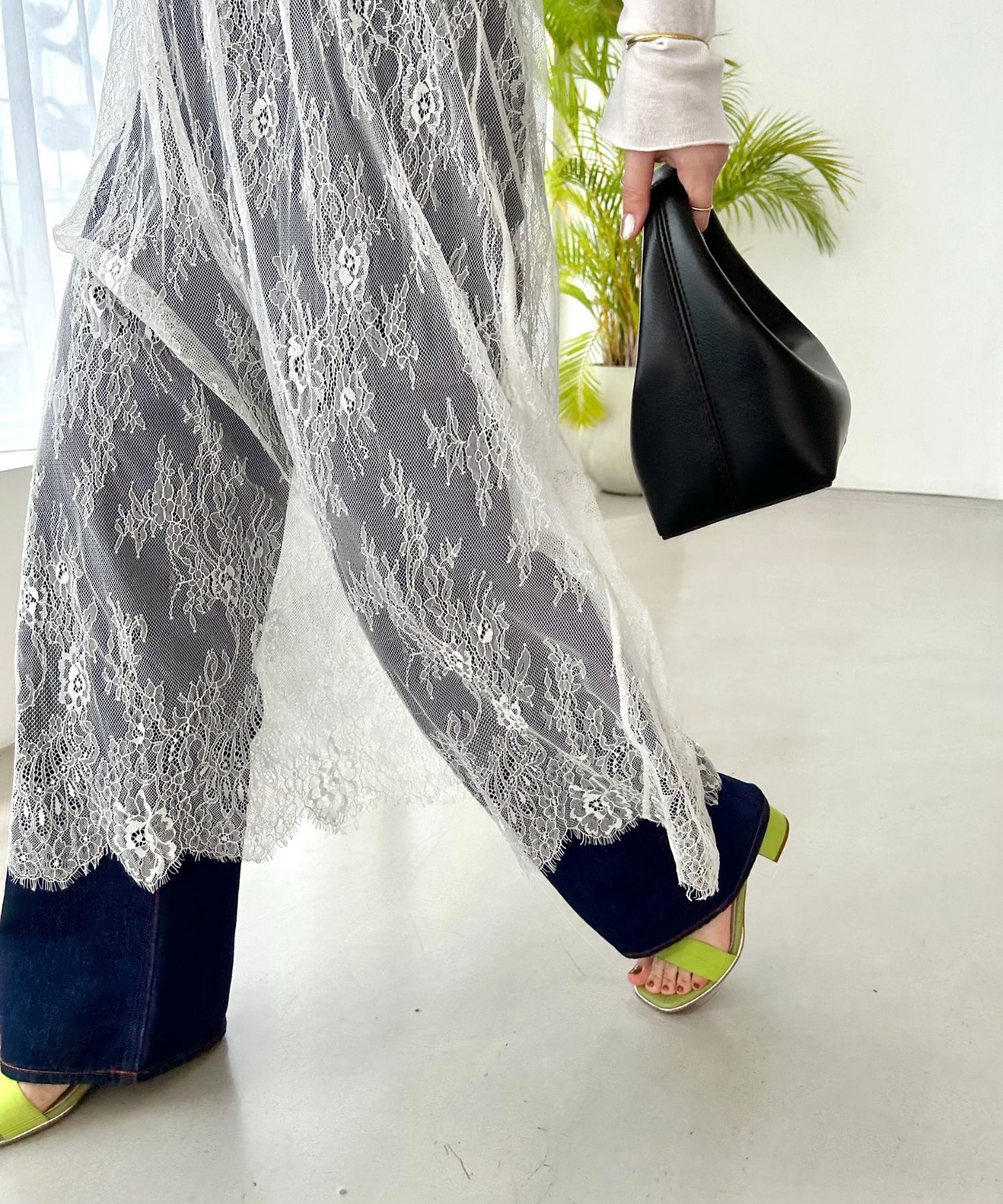 ORiental TRaffic「【アウトレット価格】メタリックライン ミドルヒール サンダル /31209 シンプル 」|サンダル|