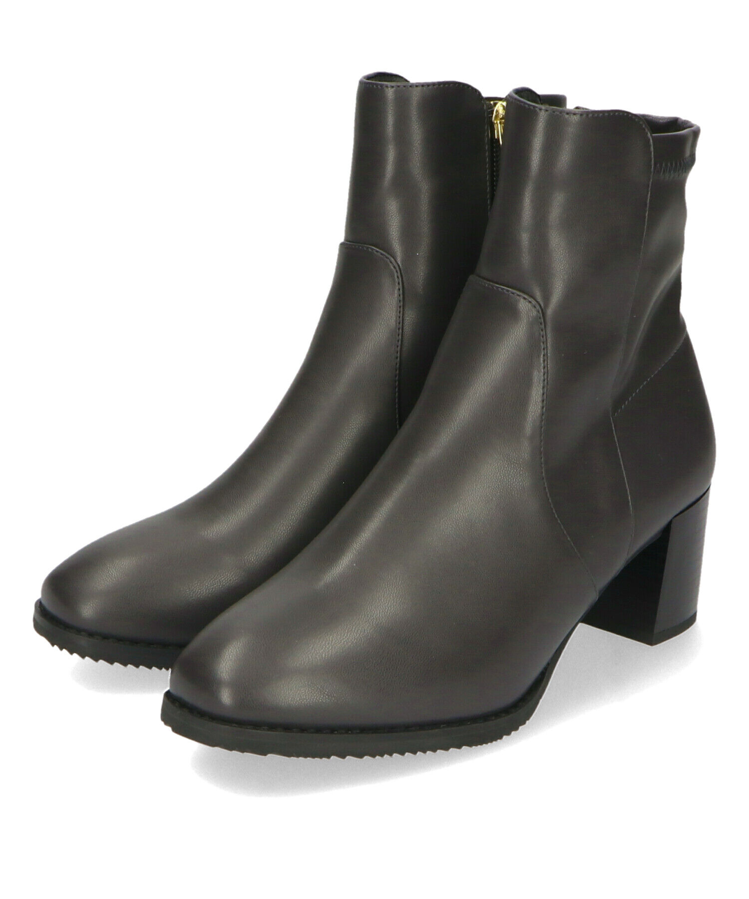 ORiental TRaffic「【 美脚 】 チャンキー ヒール ミドル ブーツ/31408 ヒール6ｃｍ 太ヒール 定番人気」|ショートブーツ|