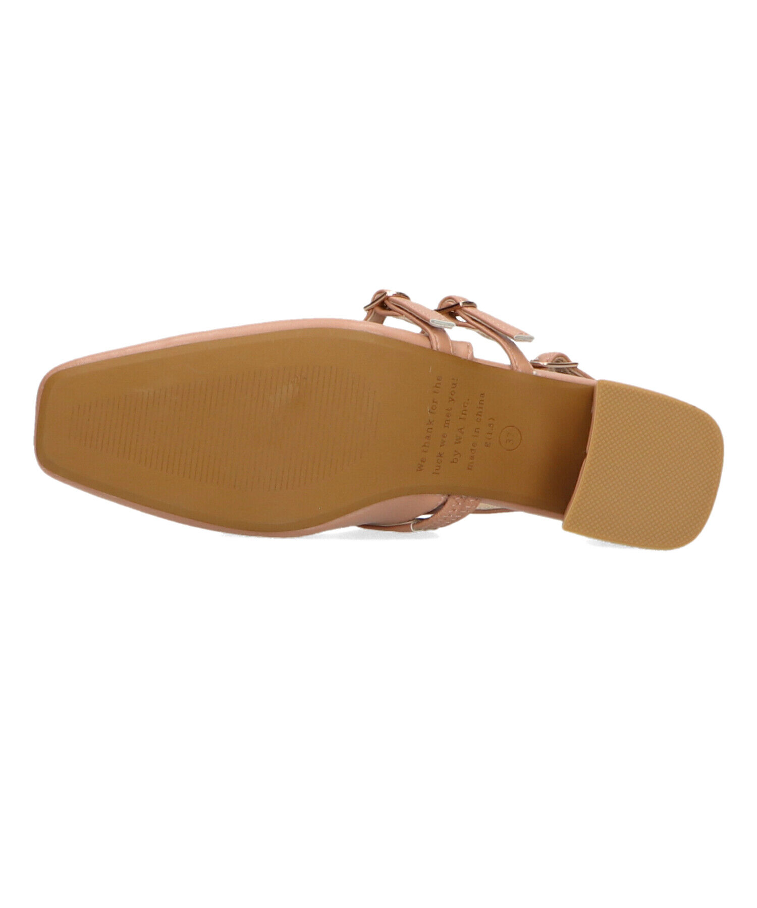 ORiental TRaffic「スクエアトゥバックストラップパンプス/41116」|パンプス|