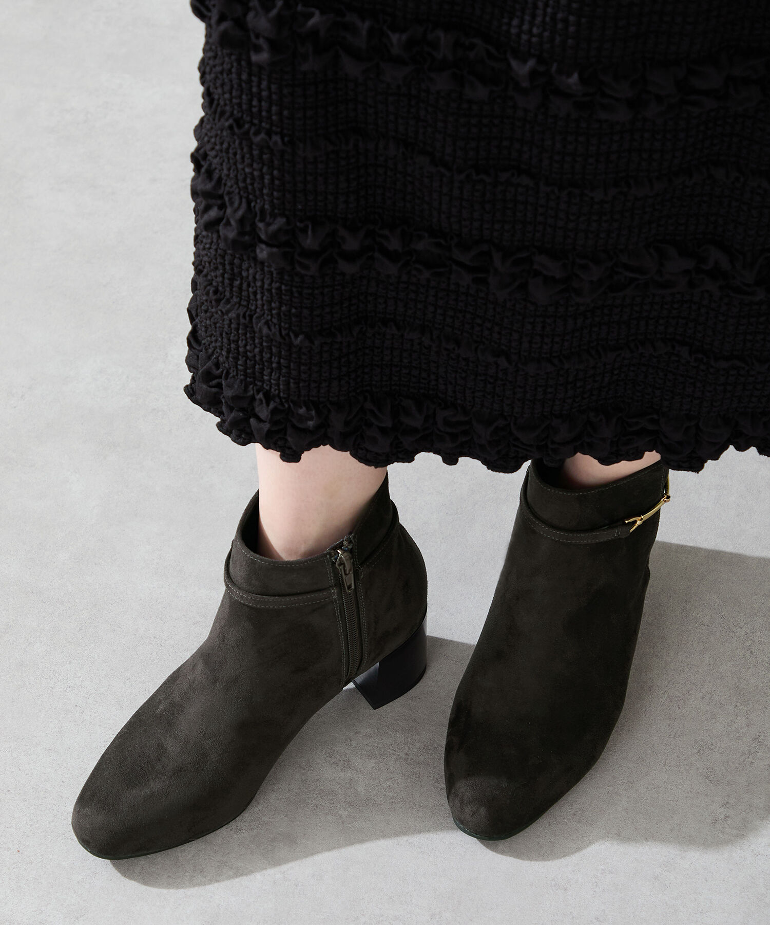 WA Oriental TRaffic「●2025秋冬新作●ビットモチーフ ショートブーツ /52403」|ショートブーツ|