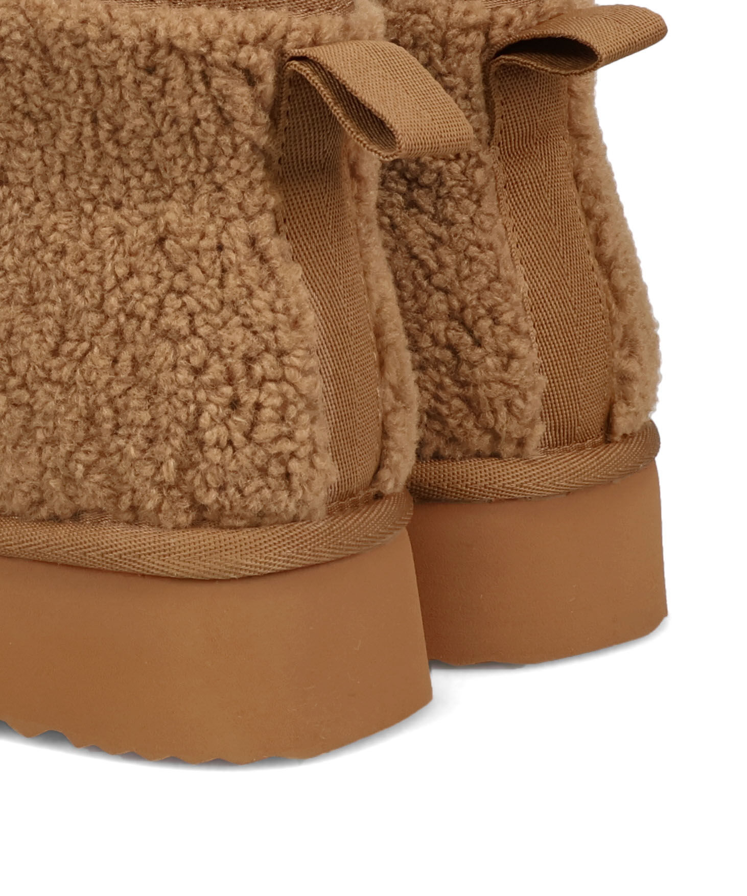 ORiental TRaffic「● 2025秋冬新作 ●【 厚底 】ムートン ショートブーツ /51409 防寒 」|ショートブーツ|