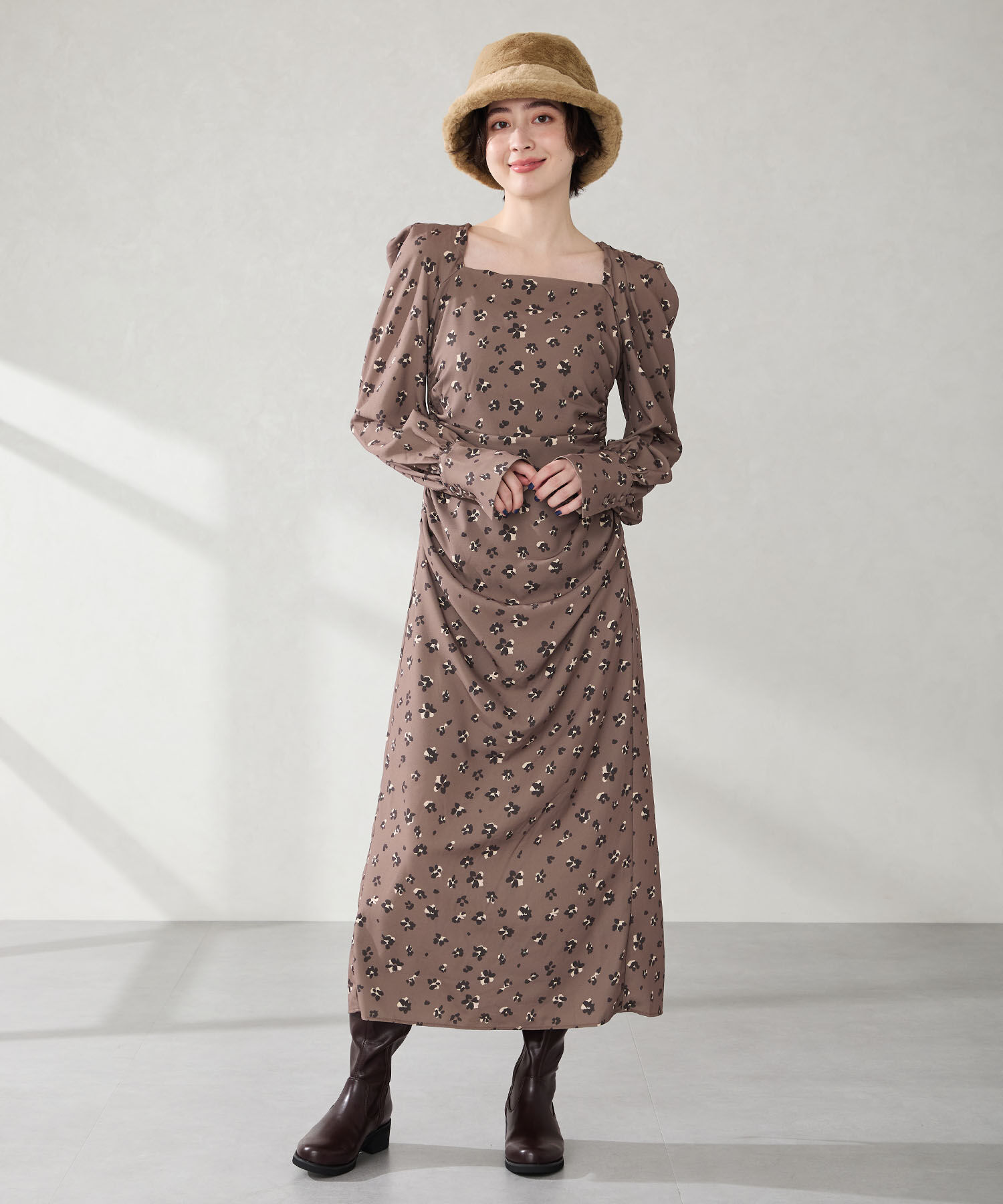 ORiental TRaffic「●2025秋冬新作●ピタ心地 ストレッチ ロングブーツ /51502」|ロングブーツ|