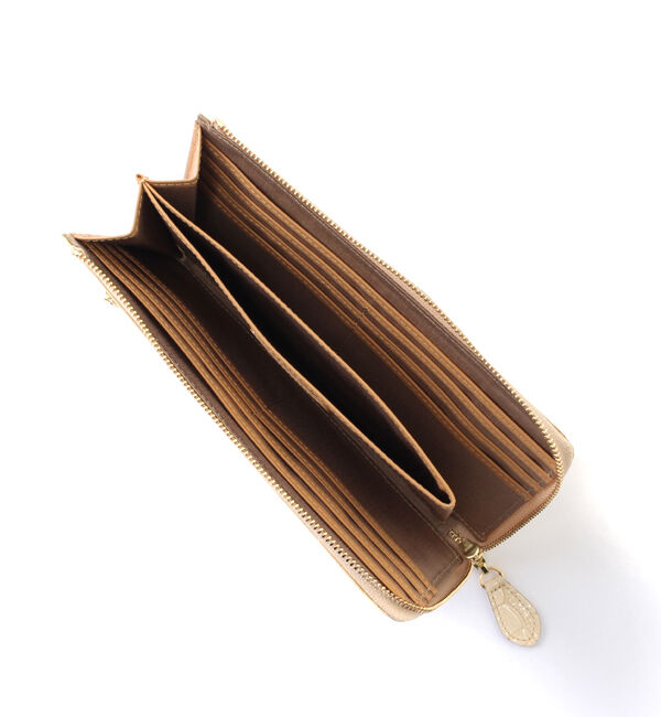 TOPKAPI 「エナメルクロコ型押し・Lファスナーマチ付き長財布 COCCO VERNICE コッコ ベルニーチェ」|財布|