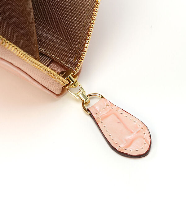 TOPKAPI 「エナメルクロコ型押し・Lファスナーマチ付き長財布 COCCO VERNICE コッコ ベルニーチェ」|財布|