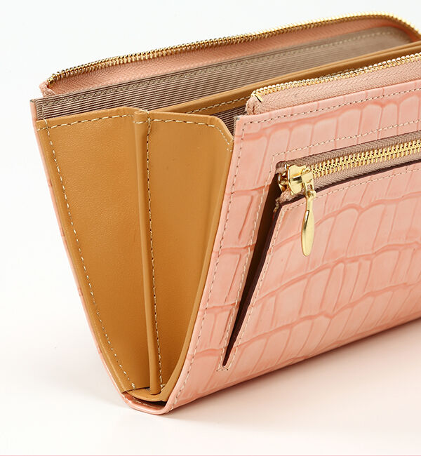 TOPKAPI 「エナメルクロコ型押し・Lファスナーマチ付き長財布 COCCO VERNICE コッコ ベルニーチェ」|財布|