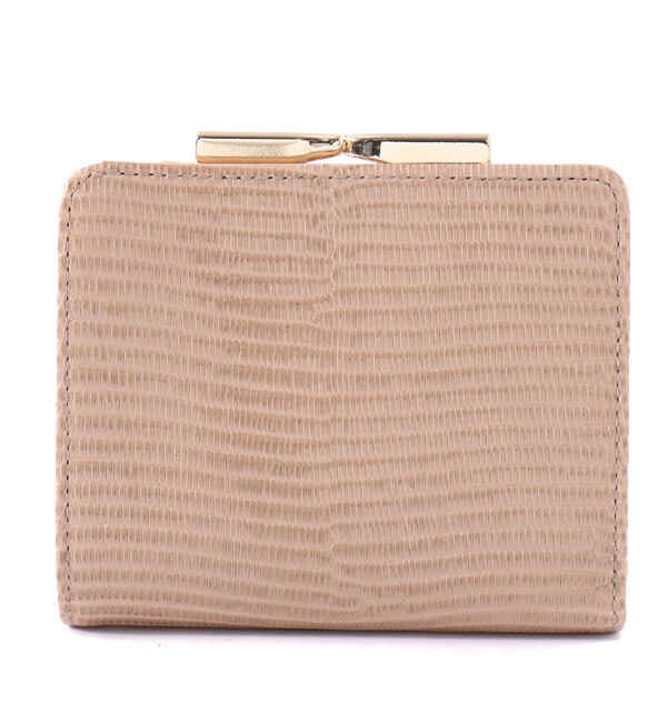 TOPKAPI 「イタリアンレザー・リザード型押し・がま口２つ折り財布 LUCIA[ルチア]」|財布|