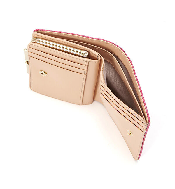 TOPKAPI 「イタリアンレザー・リザード型押し・がま口２つ折り財布 LUCIA[ルチア]」|財布|