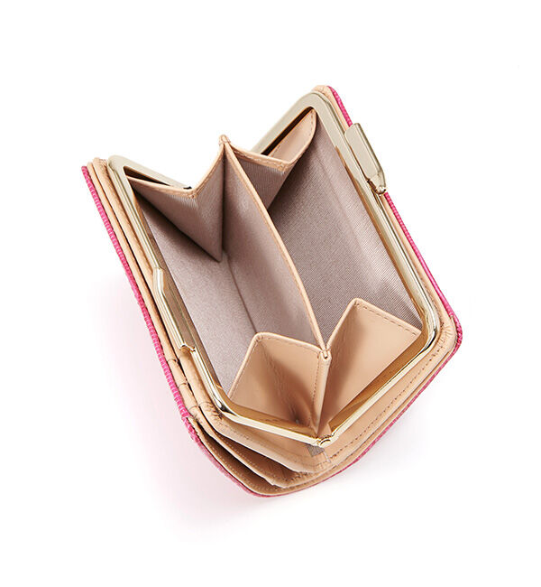 TOPKAPI 「イタリアンレザー・リザード型押し・がま口２つ折り財布 LUCIA[ルチア]」|財布|