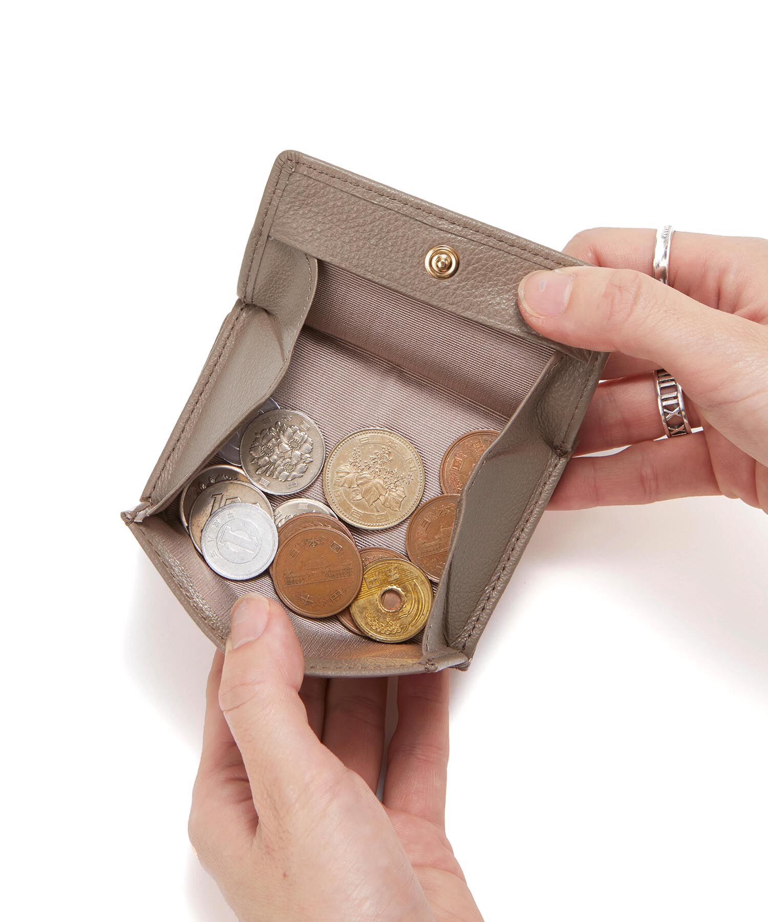 TOPKAPI 「【TOPKAPI】 イタリアンシュリンクレザー 三つ折り 財布 fortuna フォルトゥナ」|財布|