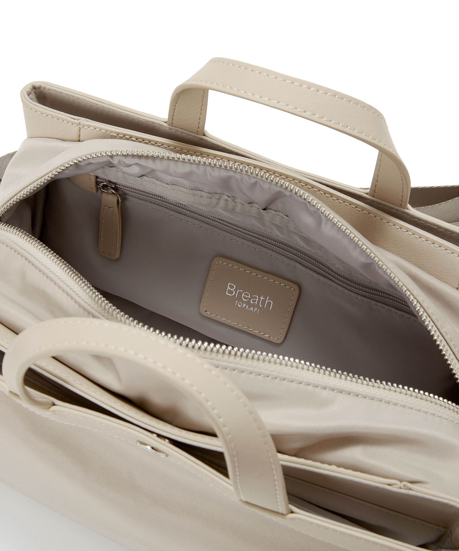 TOPKAPI BREATH「【Breath TOPKAPI】防水ナイロン レザーコンビ ミニトート ショルダーバッグ」|ショルダー・メッセンジャー|