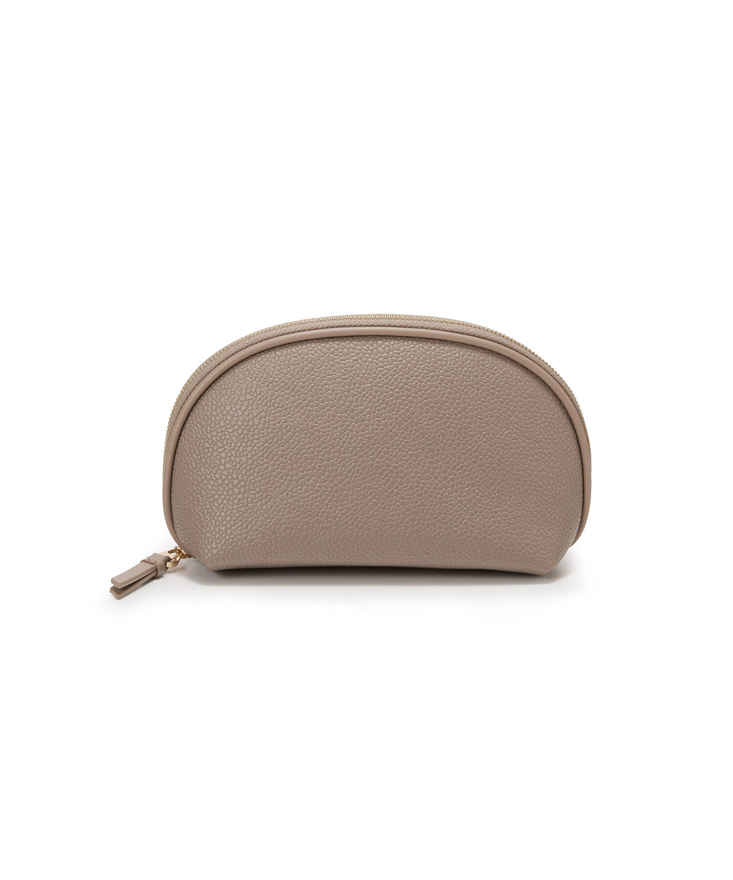 TOPKAPI BREATH「【Breath TOPKAPI】【TOPKAPI &times; 藤本美貴さんコラボ】スコッチグレイン ラウンドポーチ/撥水」|ポーチ|ミルクティ