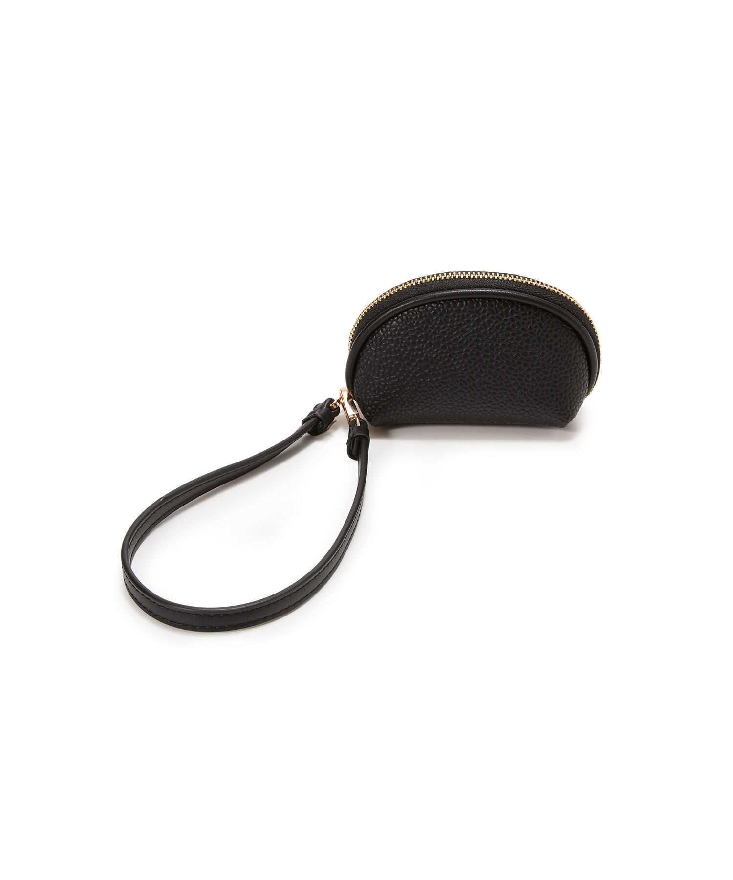 TOPKAPI BREATH「【Breath TOPKAPI】【TOPKAPI &times; 藤本美貴さんコラボ】スコッチグレイン ラウンド ミニポーチ/撥水」|その他|ブラック