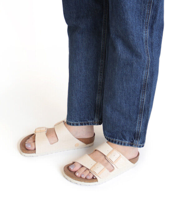 BIRKENSTOCK「【ビルケンシュトック】アリゾナ/エッグシェル ビルコフロー ヴィーガン/サンダル レディース」|サンダル|