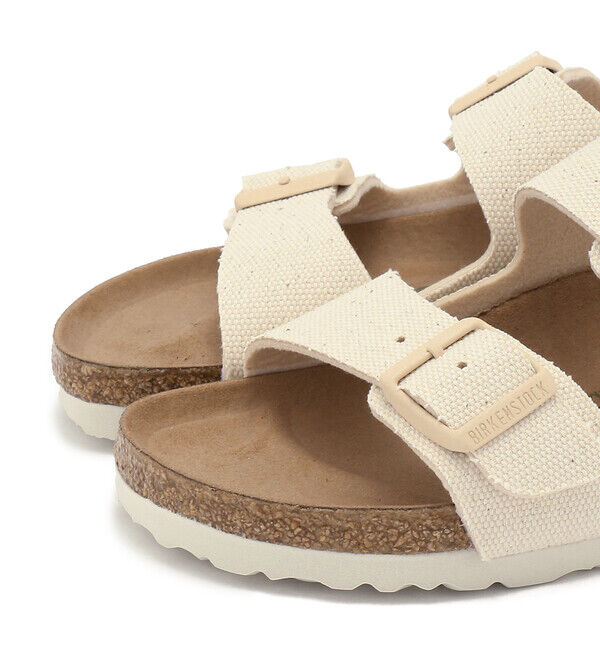 BIRKENSTOCK「【ビルケンシュトック】アリゾナ/エッグシェル ビルコフロー ヴィーガン/サンダル レディース」|サンダル|