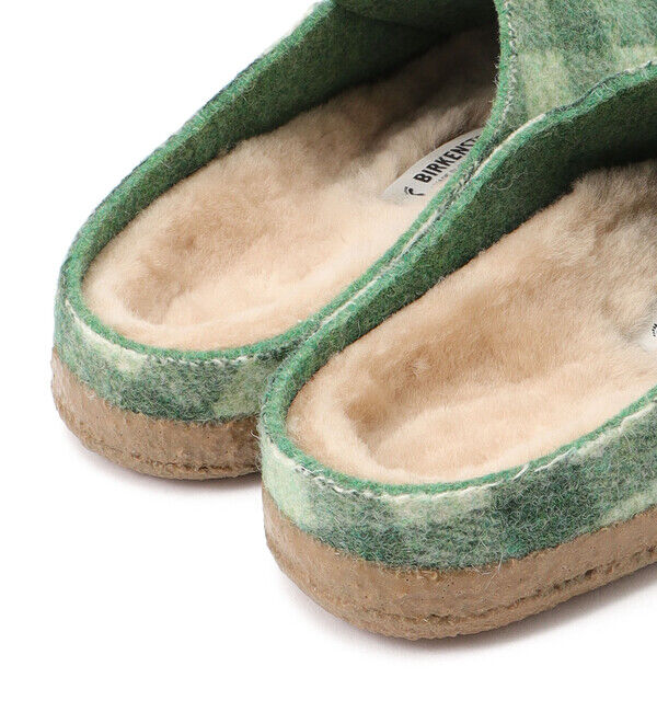 BIRKENSTOCK「【ビルケンシュトック】ツェルマット/ベリル ウールフェルト シアリング/ルームシューズ レディース」|ルームシューズ|