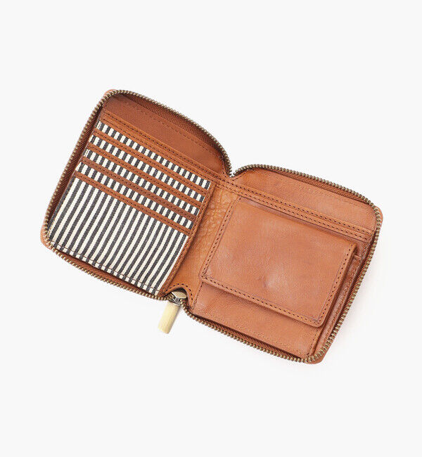 O MY BAG「【オーマイバッグ】ソニー スクエアウォレット/コニャック ナチュラルレザー/財布 メンズ レディース」|財布|