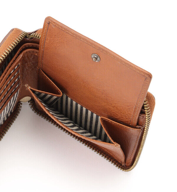 O MY BAG「【オーマイバッグ】ソニー スクエアウォレット/コニャック ナチュラルレザー/財布 メンズ レディース」|財布|