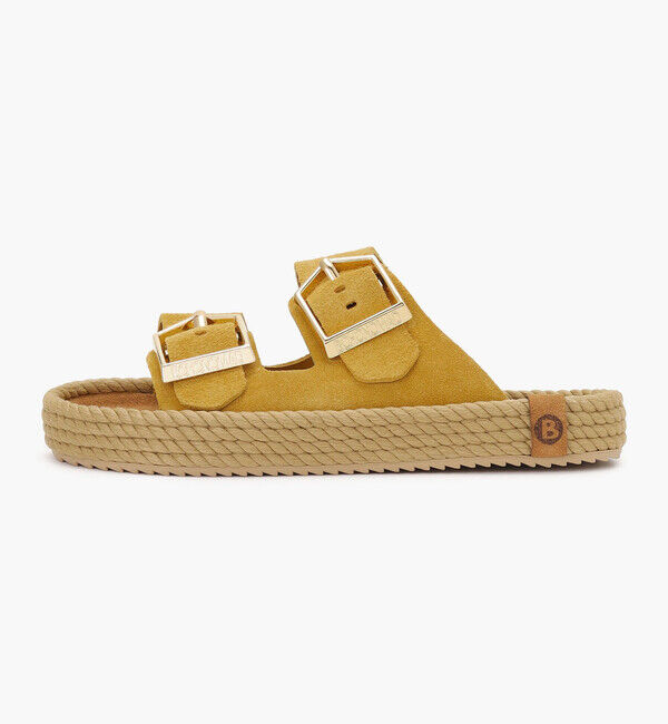 BOHONOMAD「【BOHONOMAD】シドニー/マスタード ベロアレザー/サンダル メンズ レディース」|サンダル|