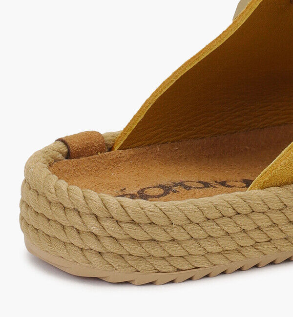 BOHONOMAD「【BOHONOMAD】シドニー/マスタード ベロアレザー/サンダル メンズ レディース」|サンダル|