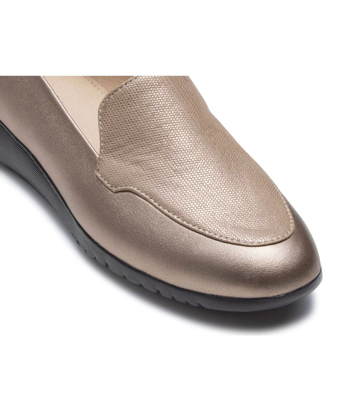 REGAL SHOES「REGAL 【新作】モカスリッポン【ヒール30mm】　商品コード：F68RAF」|ローファー|